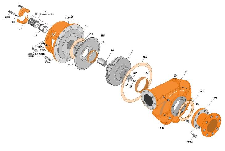 Parts for Berkeley Pump model # B75856