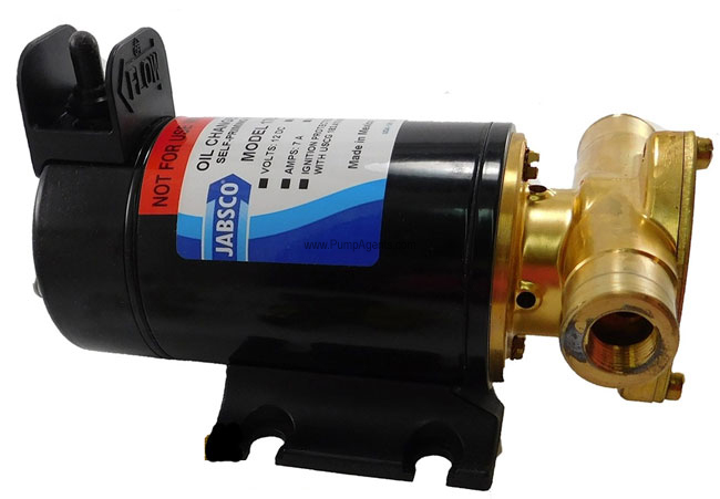 Jabsco 17830-0012 Reversible Oil Change Pump - 12 Volt DC Nitrile